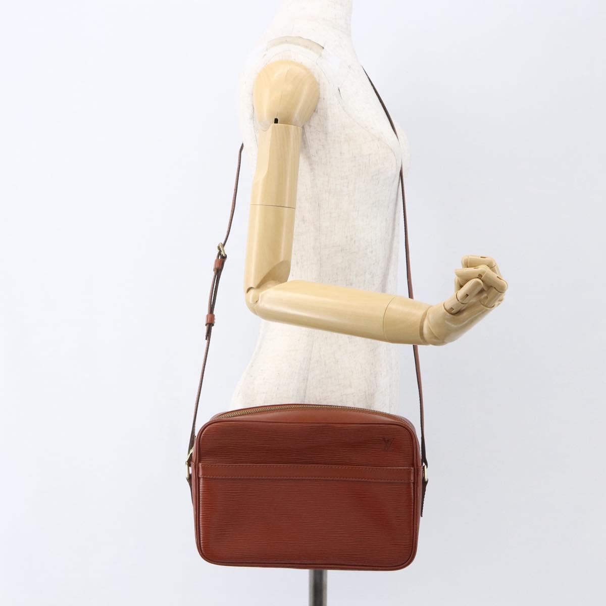 LOUIS VUITTON Epi Trocadero 27 Shoulder Bag Brown M52313 LV Auth 156113