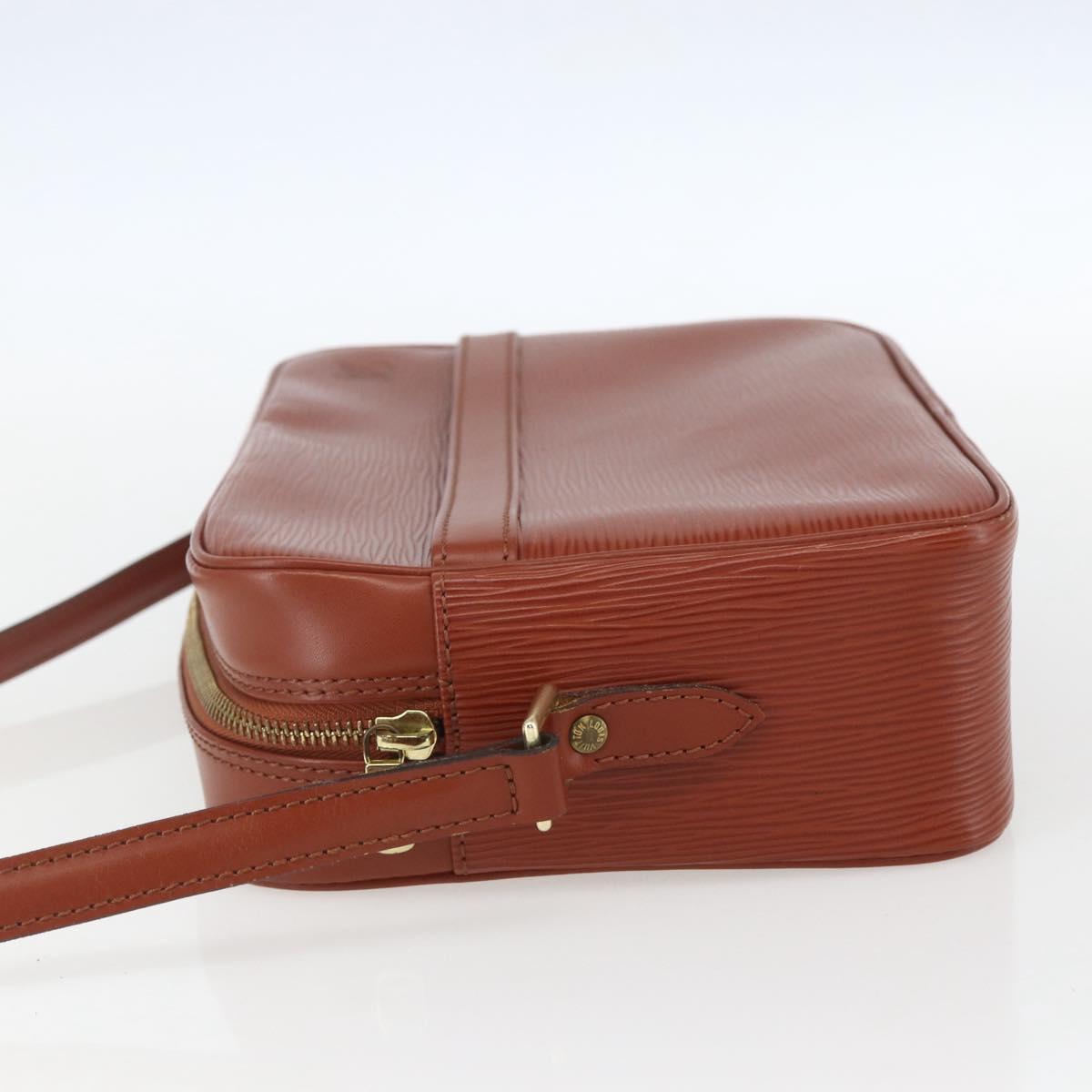 LOUIS VUITTON Epi Trocadero 27 Shoulder Bag Brown M52313 LV Auth 156113