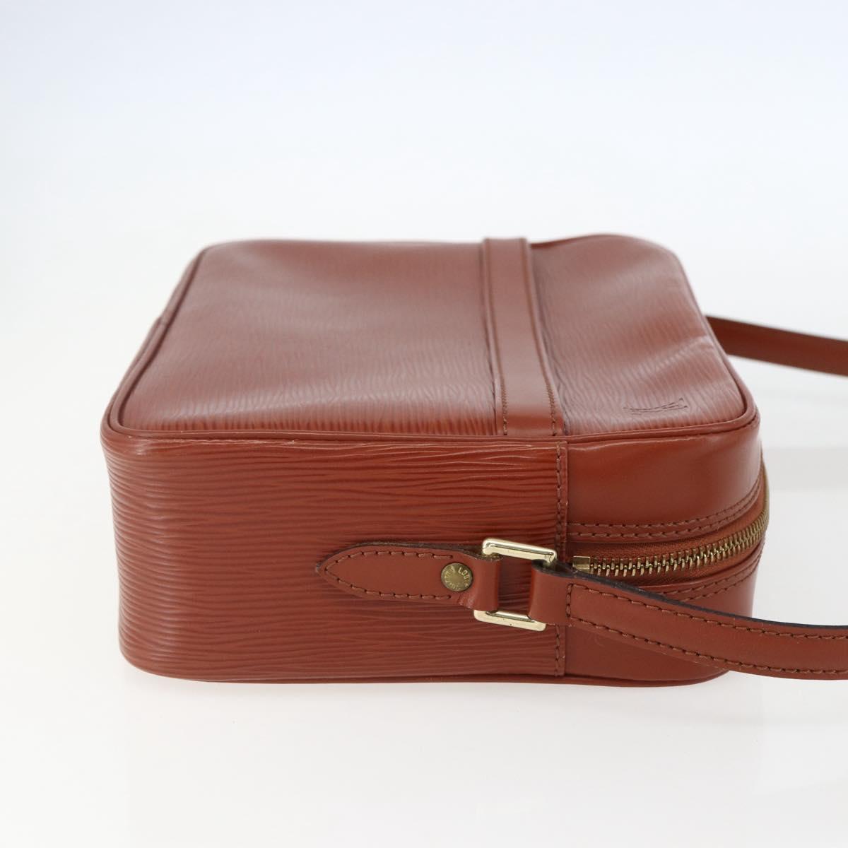 LOUIS VUITTON Epi Trocadero 27 Shoulder Bag Brown M52313 LV Auth 156113