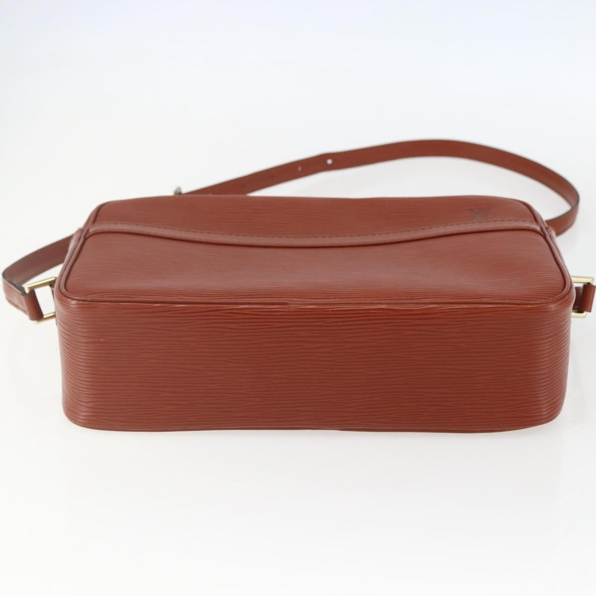 LOUIS VUITTON Epi Trocadero 27 Shoulder Bag Brown M52313 LV Auth 156113