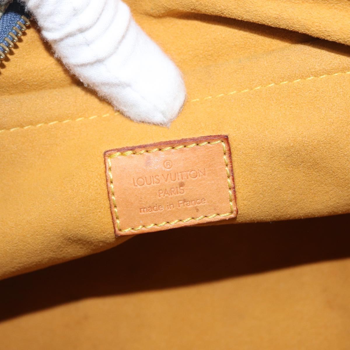 LOUIS VUITTON Monogram Denim Neo Speedy Hand Bag Blue M95019 LV Auth 156114