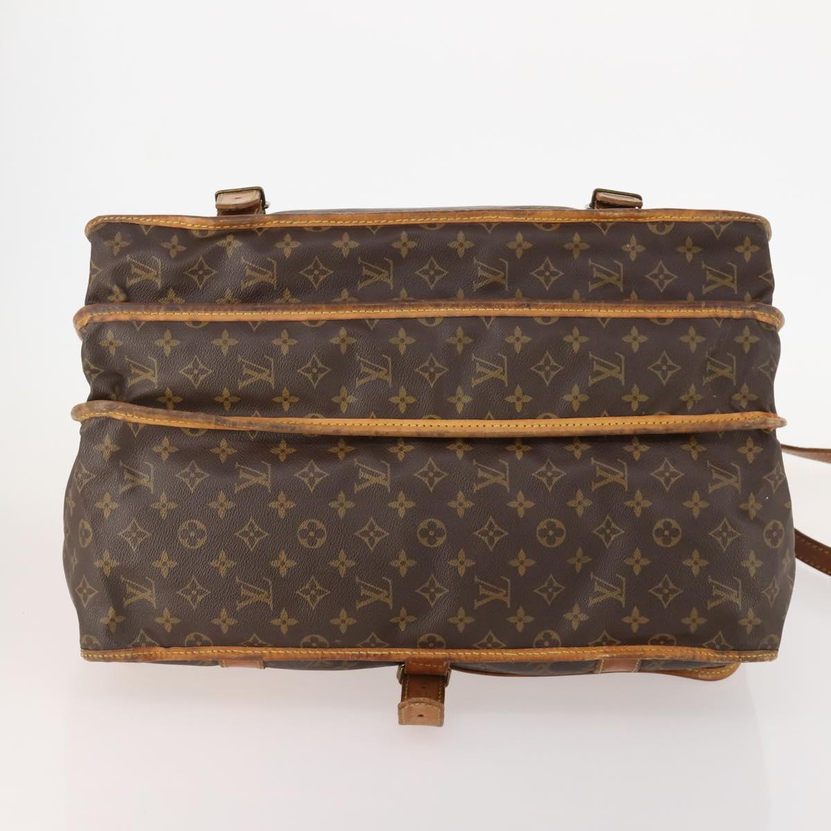 LOUIS VUITTON Monogram Sac Kleber Travel Bag M58122 LV Auth 156115