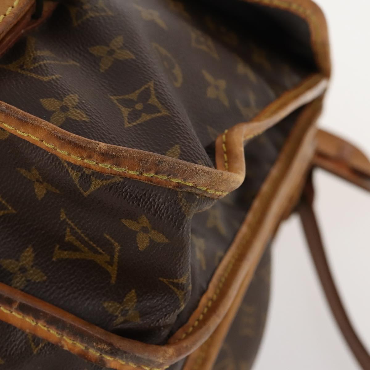 LOUIS VUITTON Monogram Sac Kleber Travel Bag M58122 LV Auth 156115