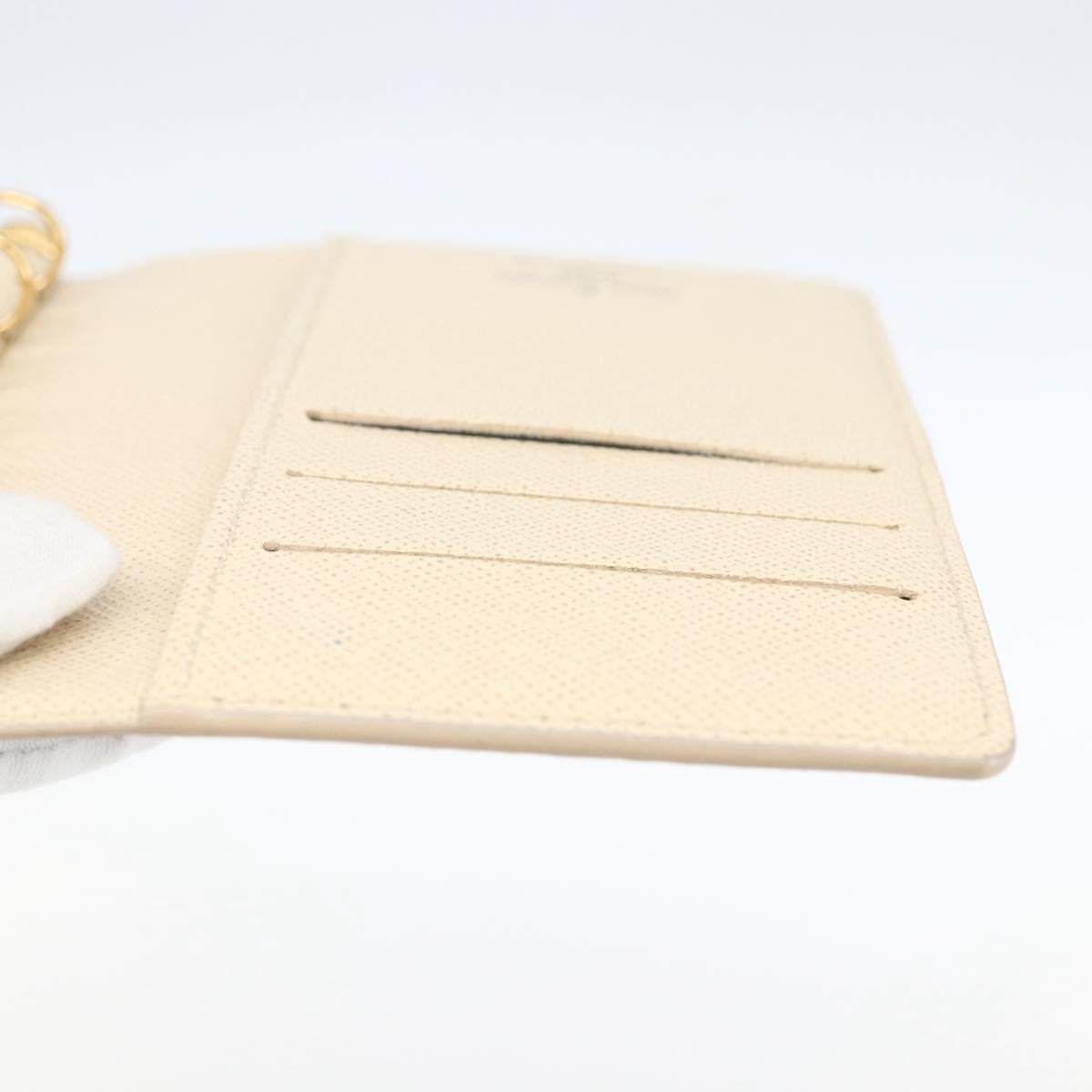 LOUIS VUITTON Damier Azur Agenda PM Day Planner Cover R20706 LV Auth 156116A