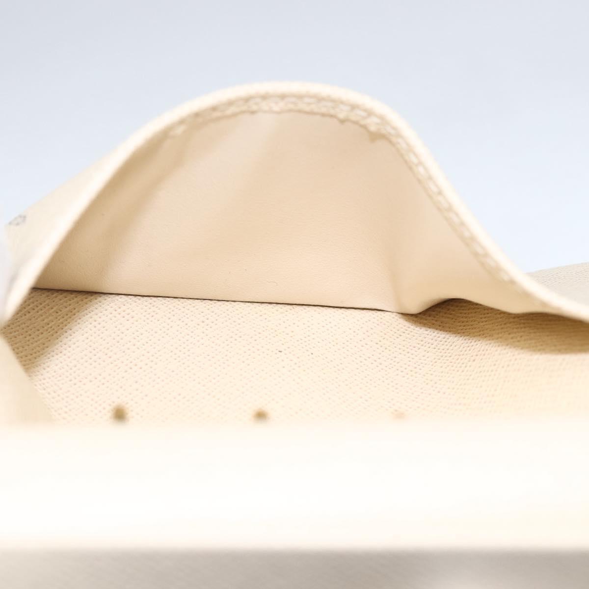 LOUIS VUITTON Damier Azur Agenda PM Day Planner Cover R20706 LV Auth 156116A