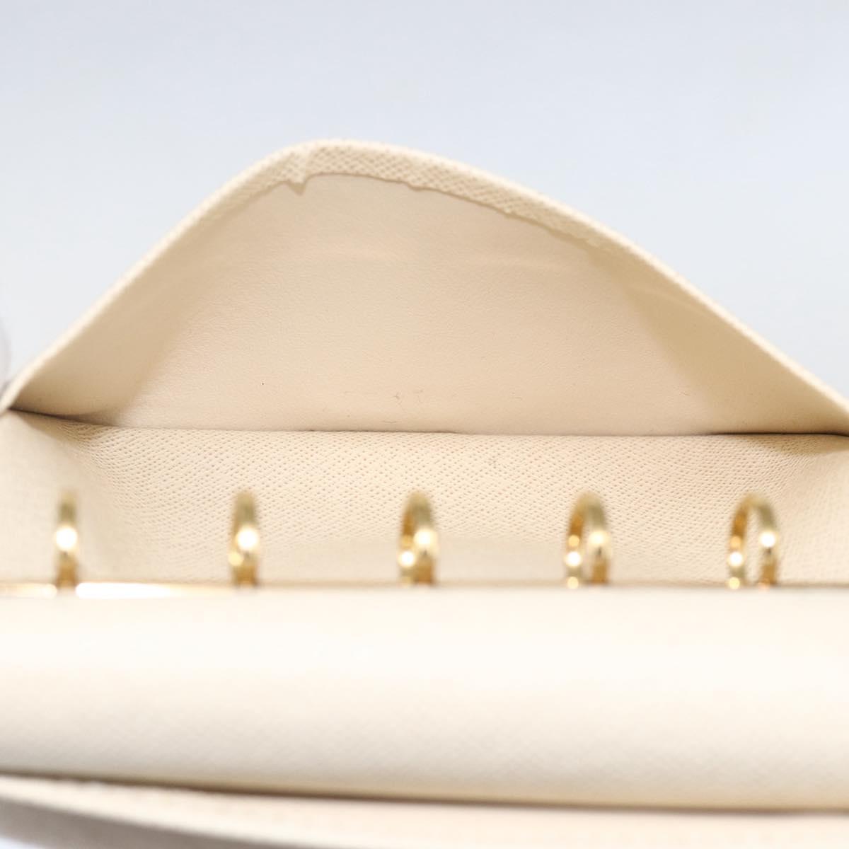 LOUIS VUITTON Damier Azur Agenda PM Day Planner Cover R20706 LV Auth 156116A