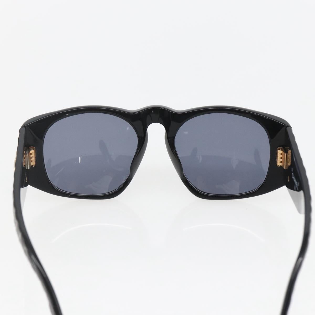 CHANEL Sunglasses plastic Black CC Auth 156144