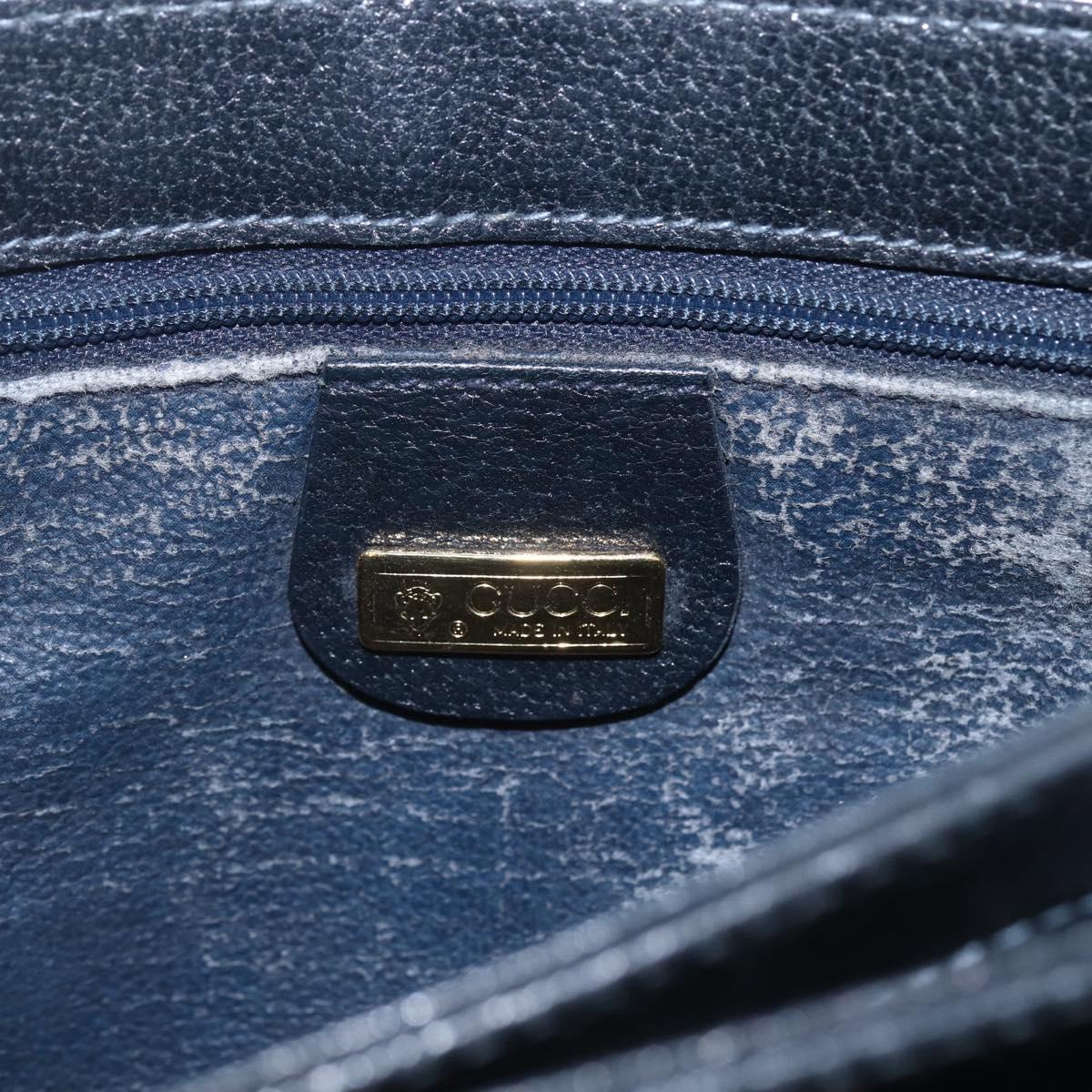 GUCCI GG Supreme Shoulder Bag PVC Red Gold Auth 156158