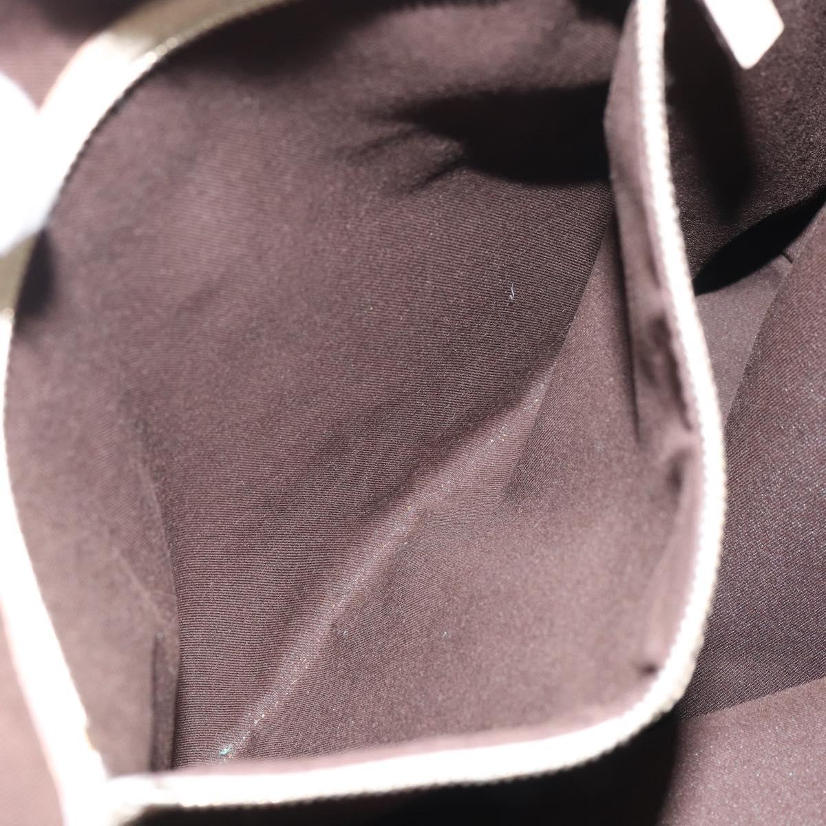 GUCCI GG Canvas Tote Bag Beige Gold 153009 Auth 156163