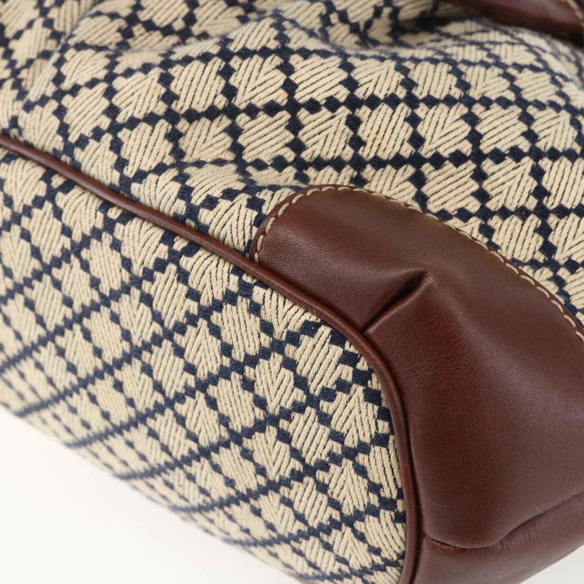 GUCCI Diamante Sukey Hand Bag Canvas 2way Beige Gold 247902 Auth 156167