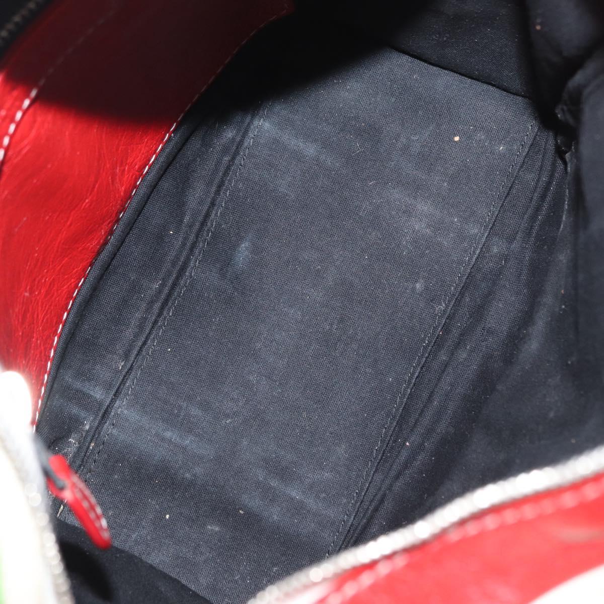 BALENCIAGA Bazaar Shopper XS Bag Leather 2way Multicolor 452458 Auth 156182