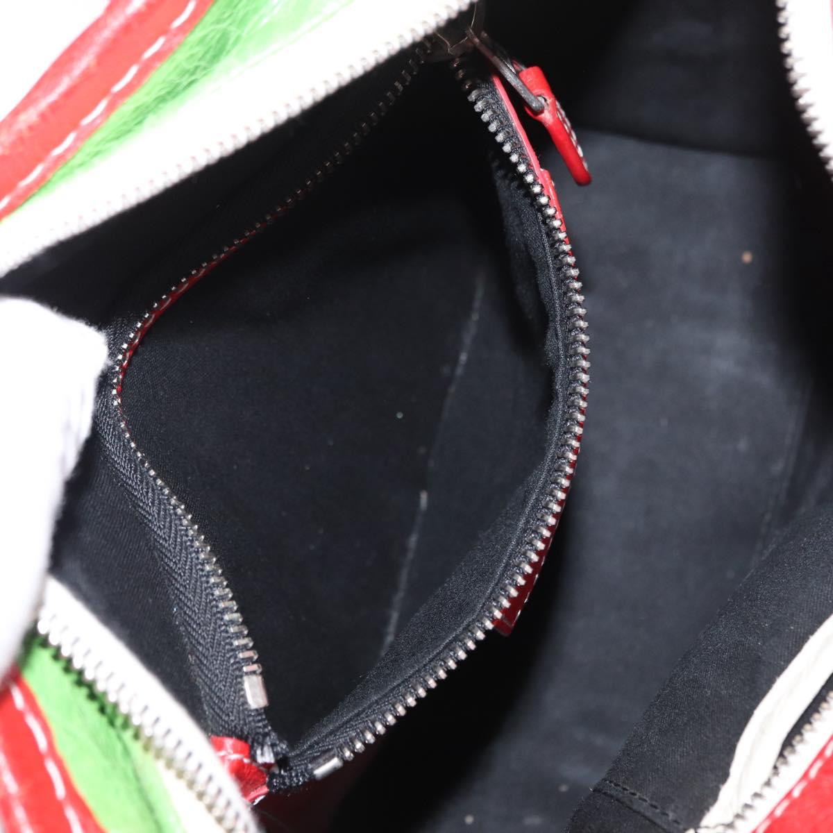 BALENCIAGA Bazaar Shopper XS Bag Leather 2way Multicolor 452458 Auth 156182