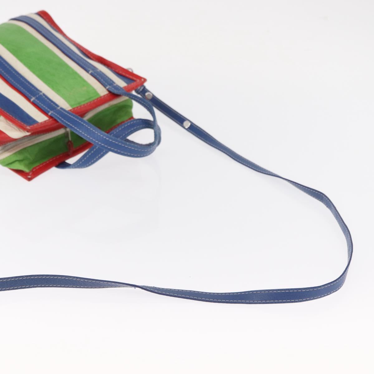 BALENCIAGA Bazaar Shopper XS Bag Leather 2way Multicolor 452458 Auth 156182