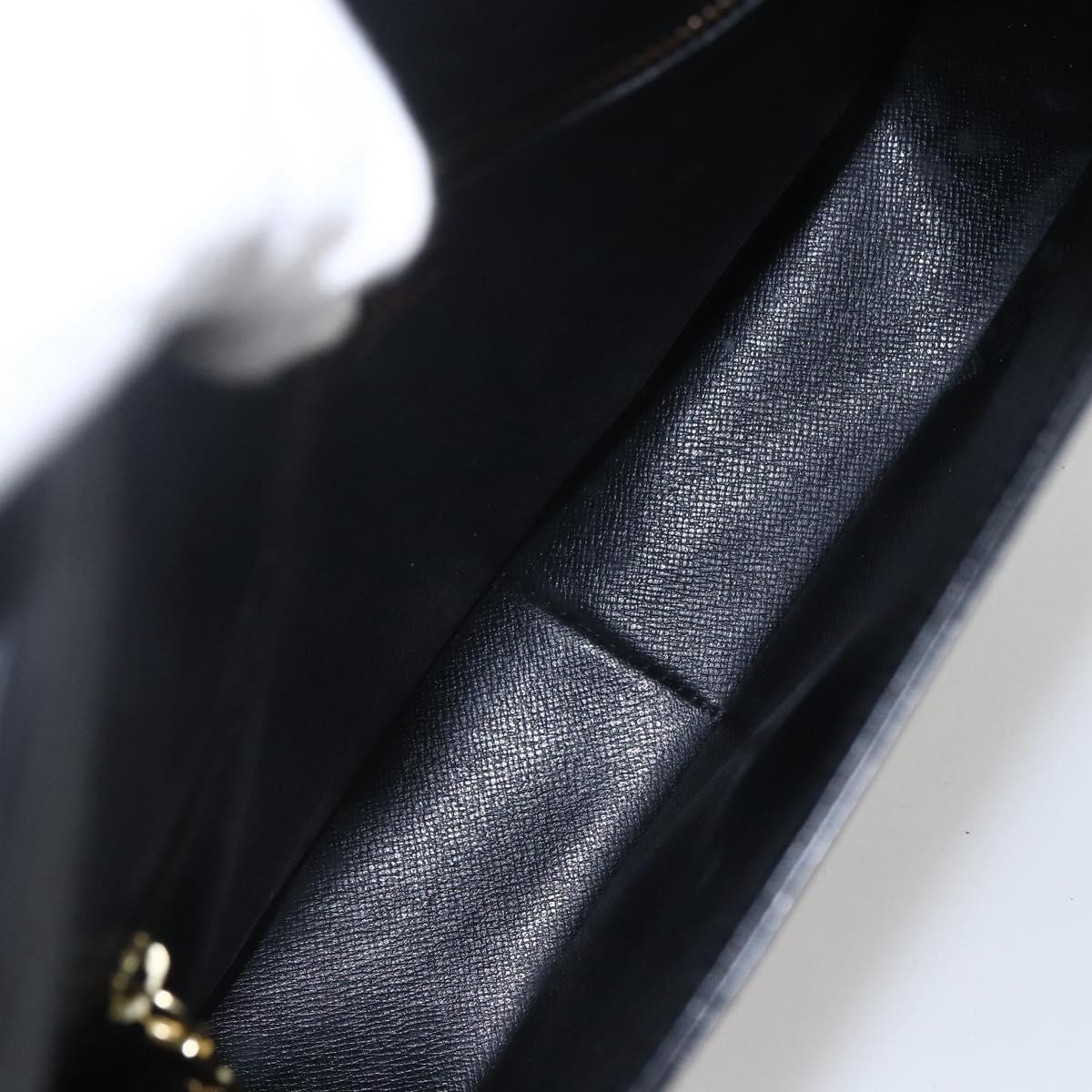 LOUIS VUITTON Epi Saint Cloud GM Shoulder Bag Black Noir M52192 LV Auth 156189