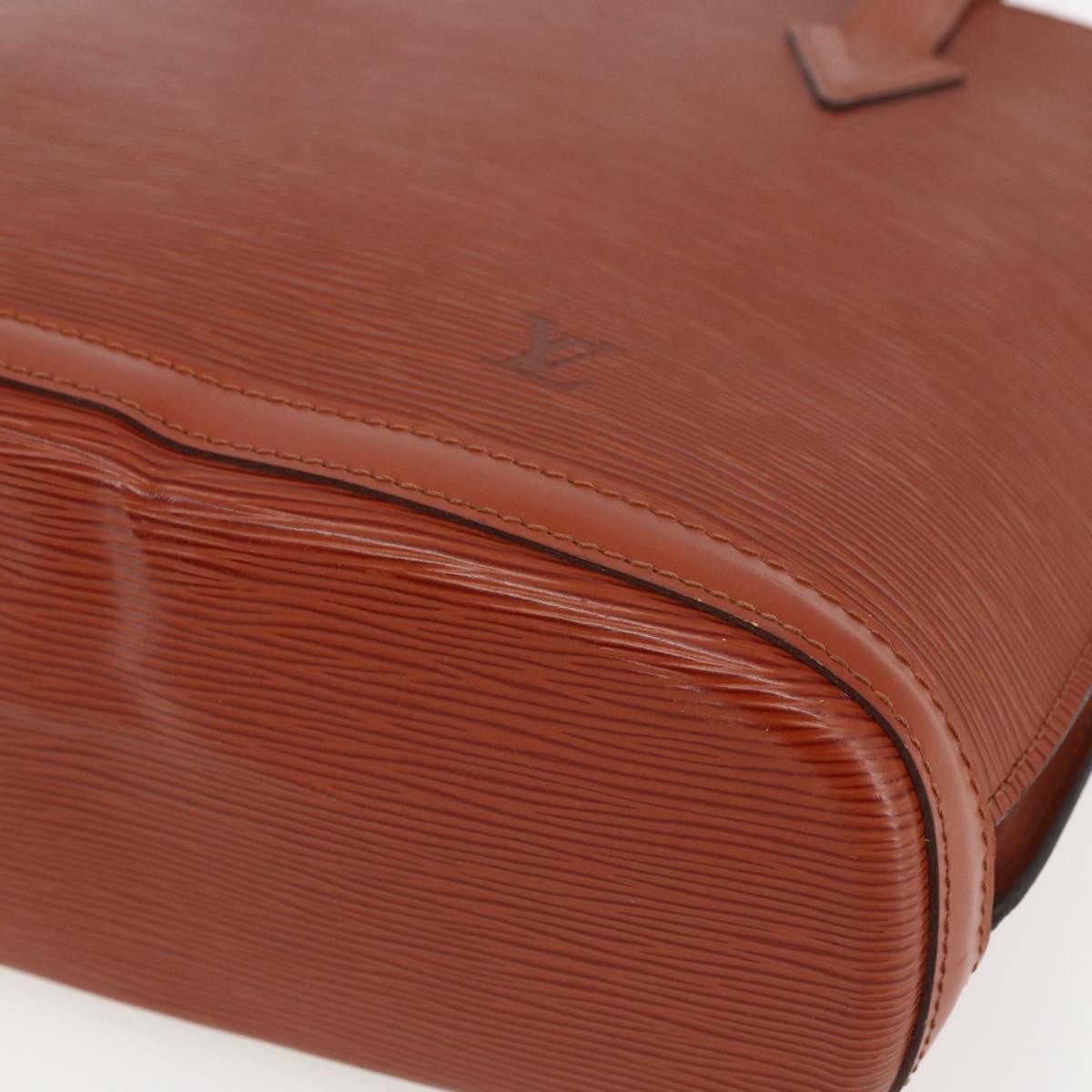 LOUIS VUITTON Epi Lussac Shoulder Bag Brown M52283 LV Auth 156191