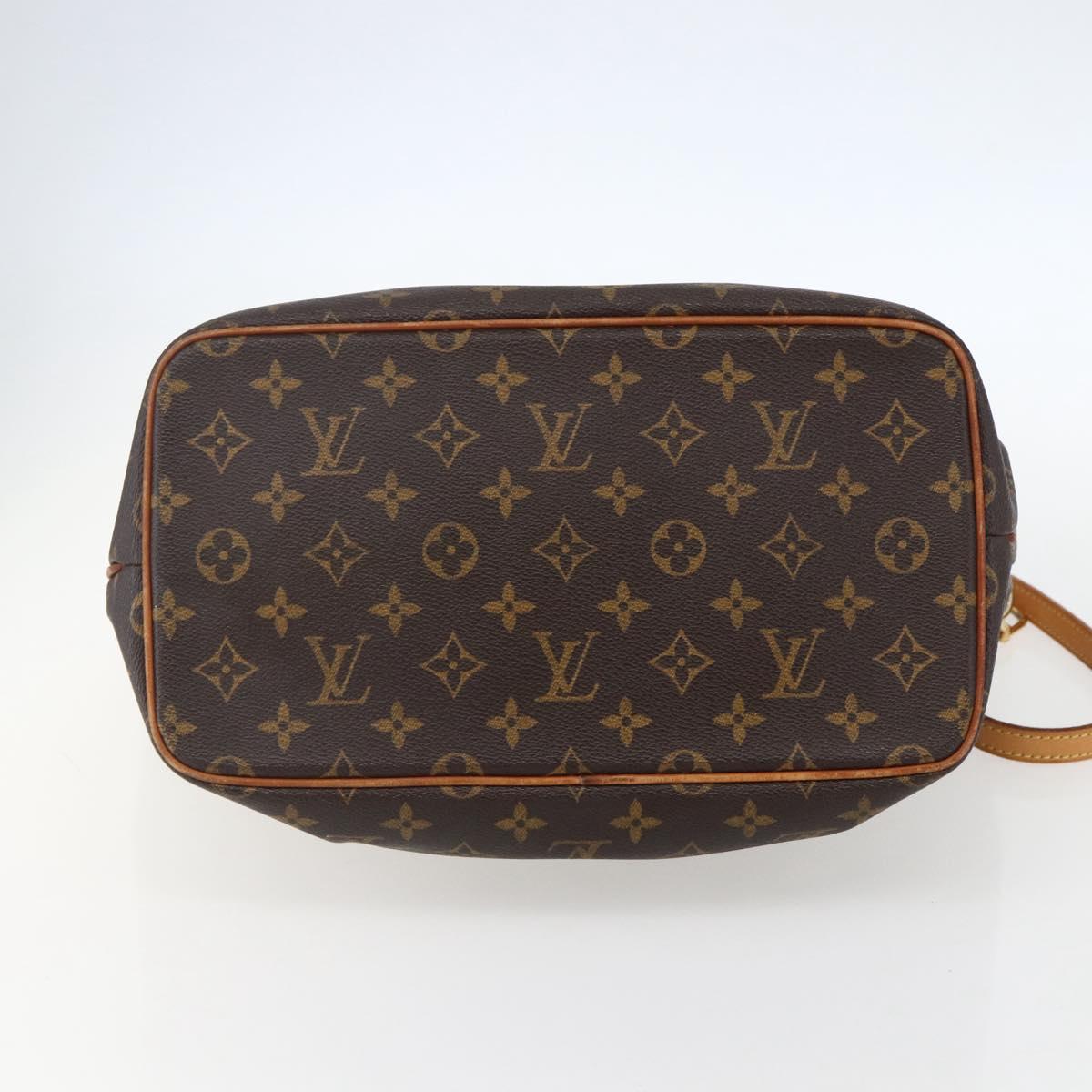 LOUIS VUITTON Monogram Palermo PM Tote Bag M40145 LV Auth 156193