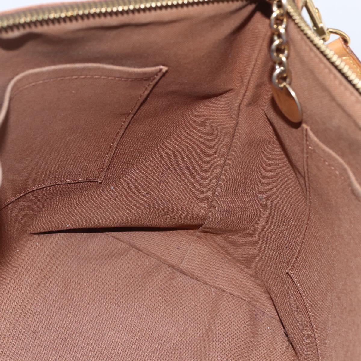 LOUIS VUITTON Monogram Palermo PM Tote Bag M40145 LV Auth 156193