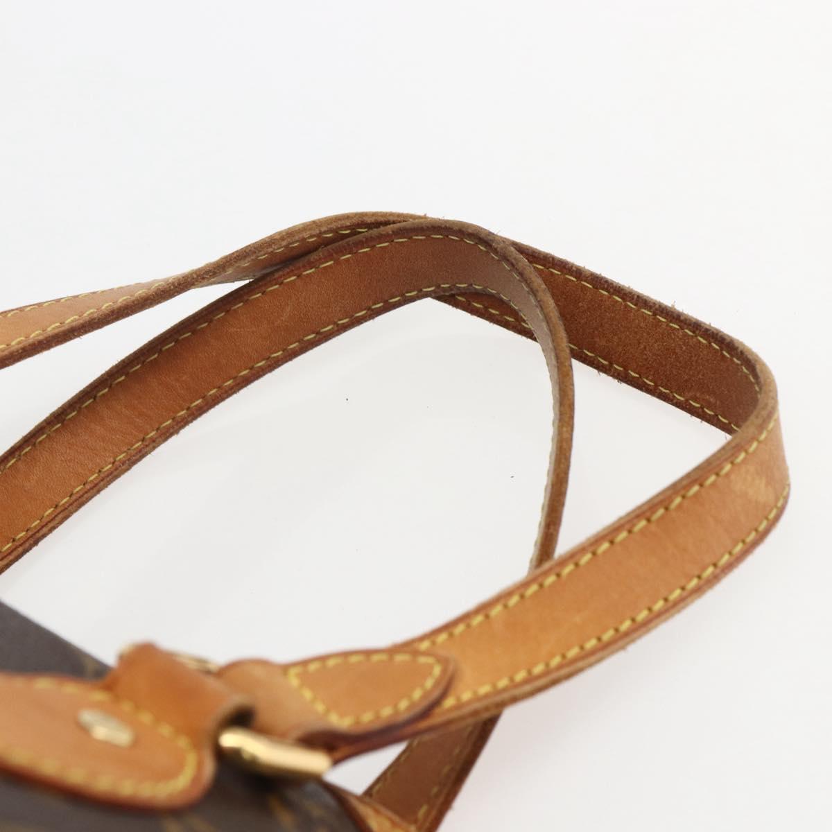 LOUIS VUITTON Monogram Palermo PM Tote Bag M40145 LV Auth 156193