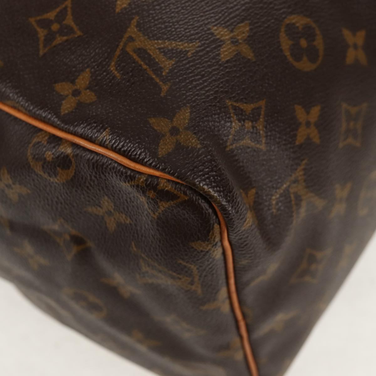 LOUIS VUITTON Monogram Speedy 30 Hand Bag M41526 LV Auth 156194V