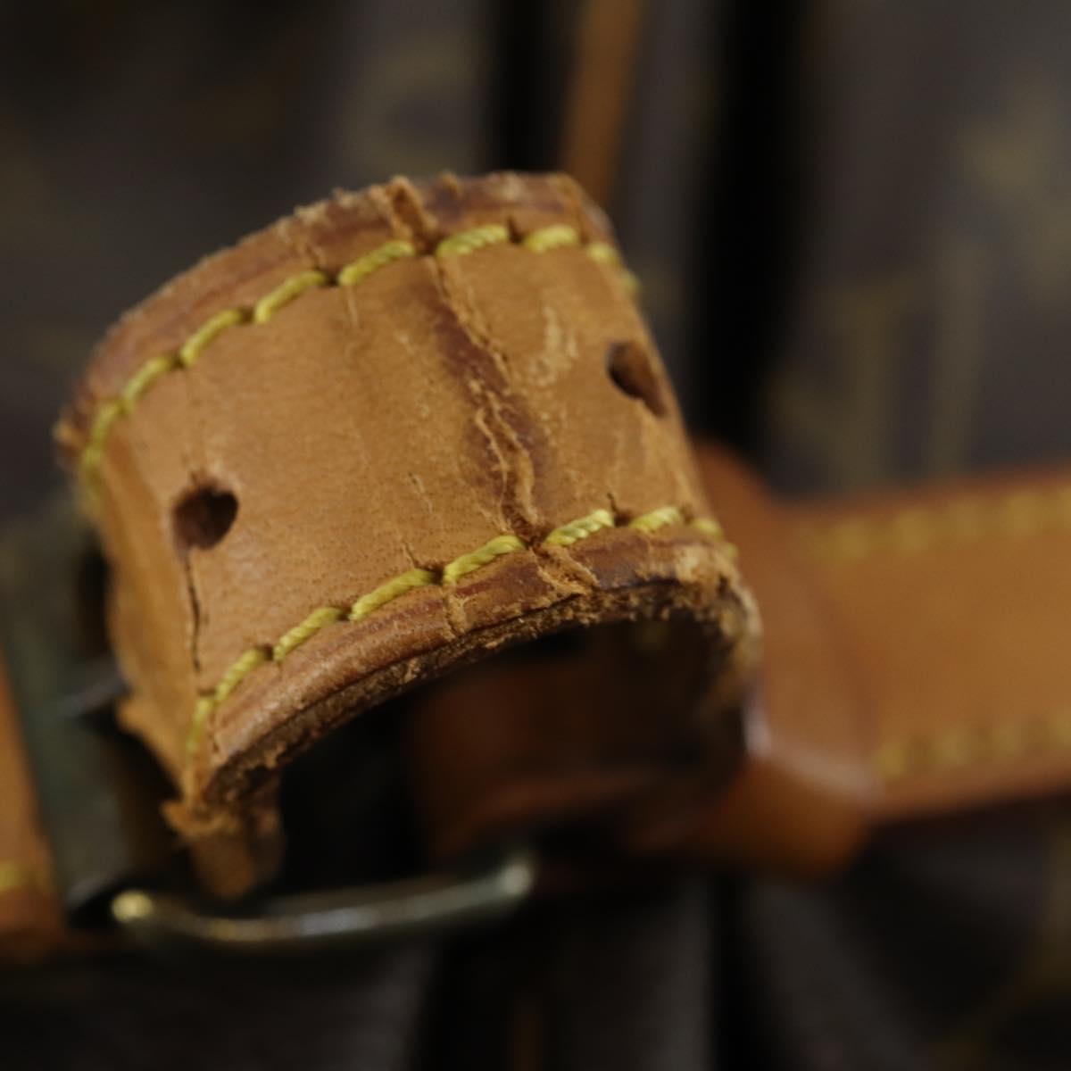 LOUIS VUITTON Monogram Saumur 35 Shoulder Bag M42254 LV Auth 156195