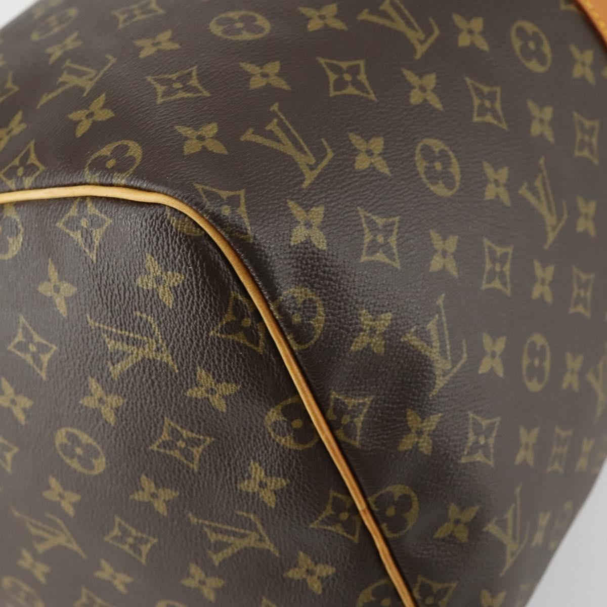 LOUIS VUITTON Monogram Keepall 55 Boston Bag M41424 LV Auth 156198