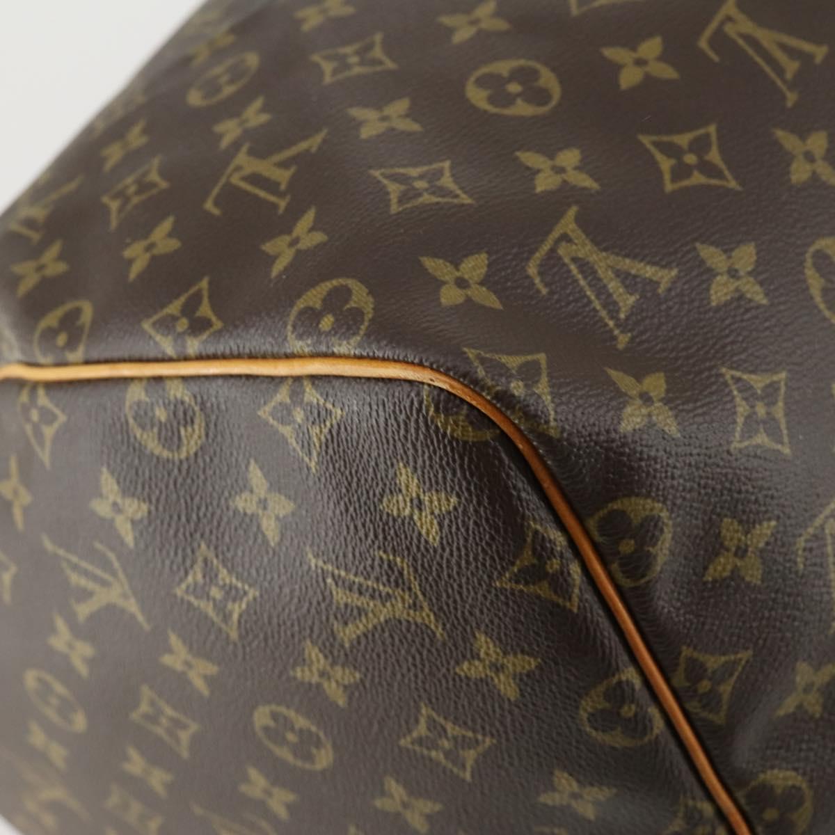 LOUIS VUITTON Monogram Keepall 55 Boston Bag M41424 LV Auth 156198