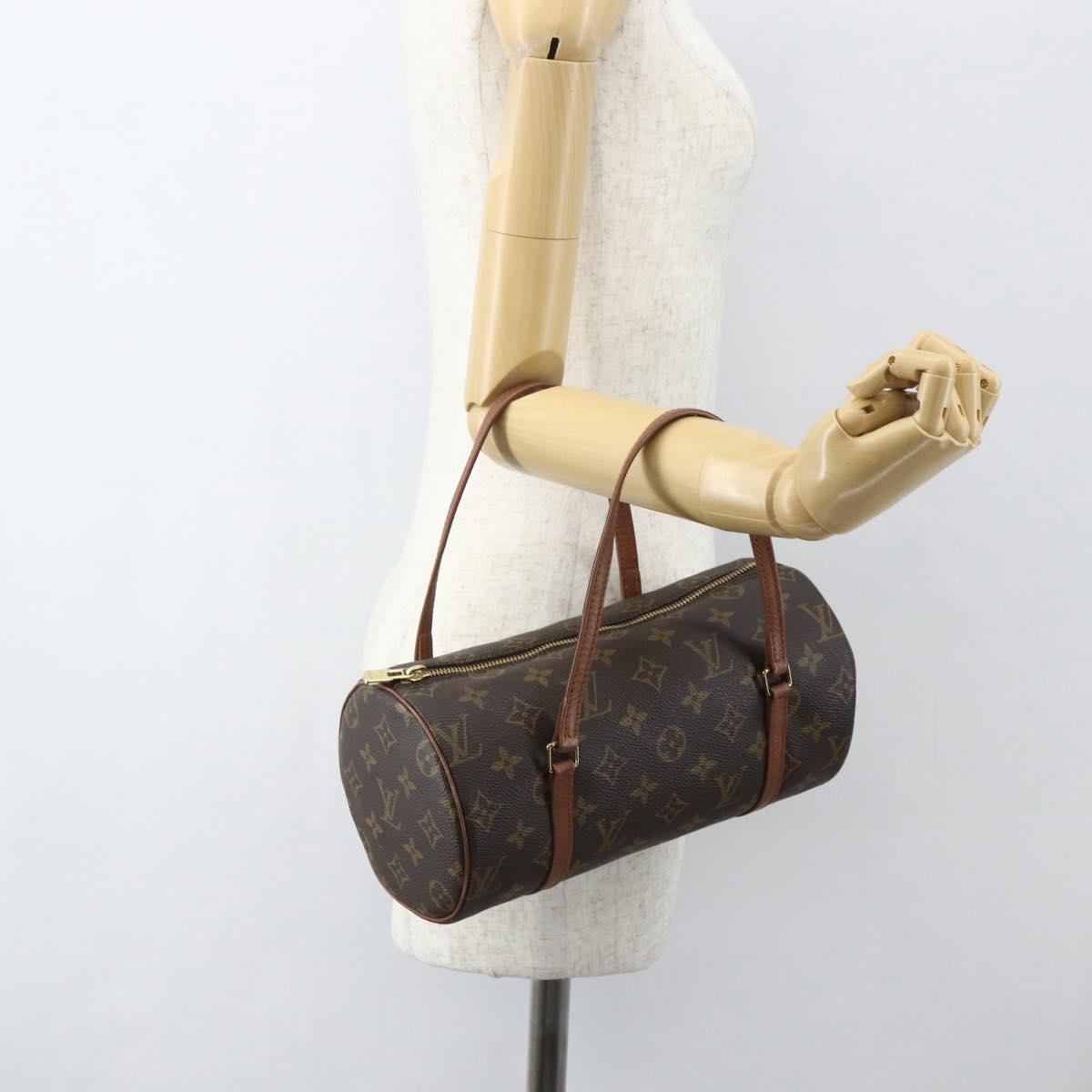 LOUIS VUITTON Monogram Papillon 26 Hand Bag M51386 LV Auth 156201