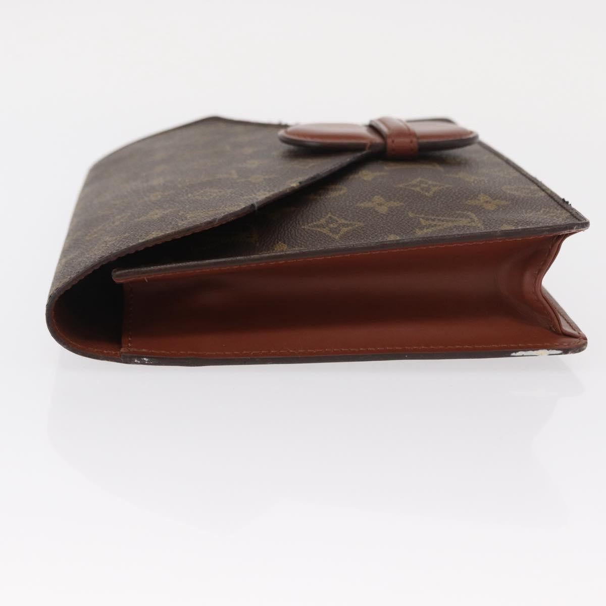 LOUIS VUITTON Monogram Ranelag Clutch Bag M51782 LV Auth 156203