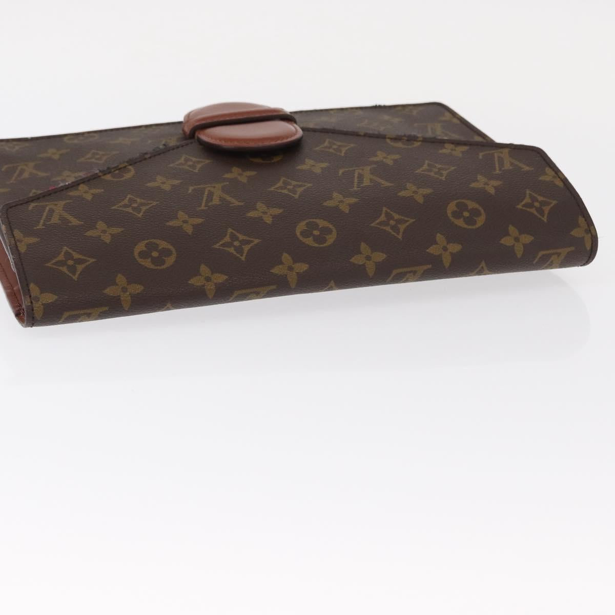 LOUIS VUITTON Monogram Ranelag Clutch Bag M51782 LV Auth 156203