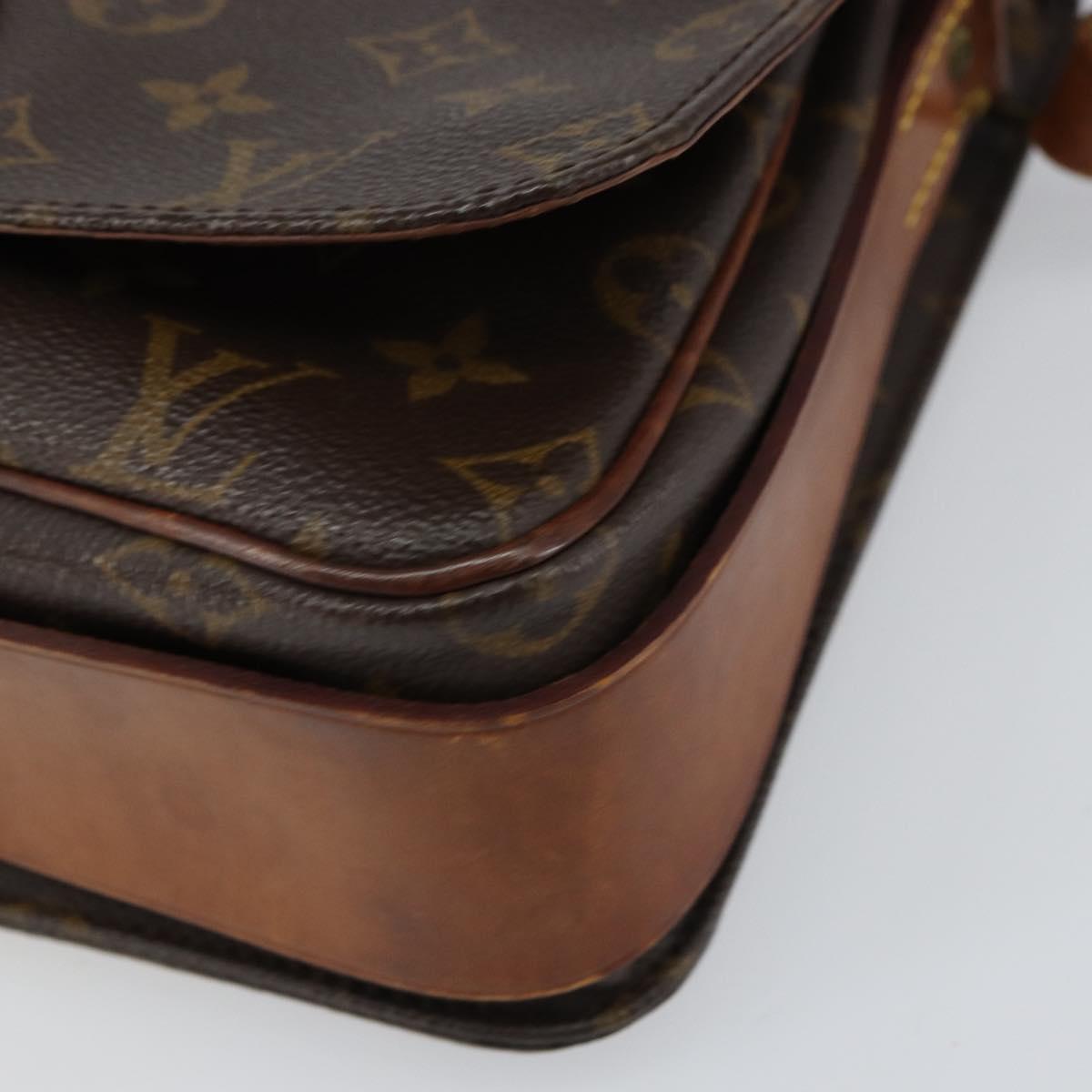 LOUIS VUITTON Monogram Cartouchiere GM Shoulder Bag M51252 LV Auth 156205