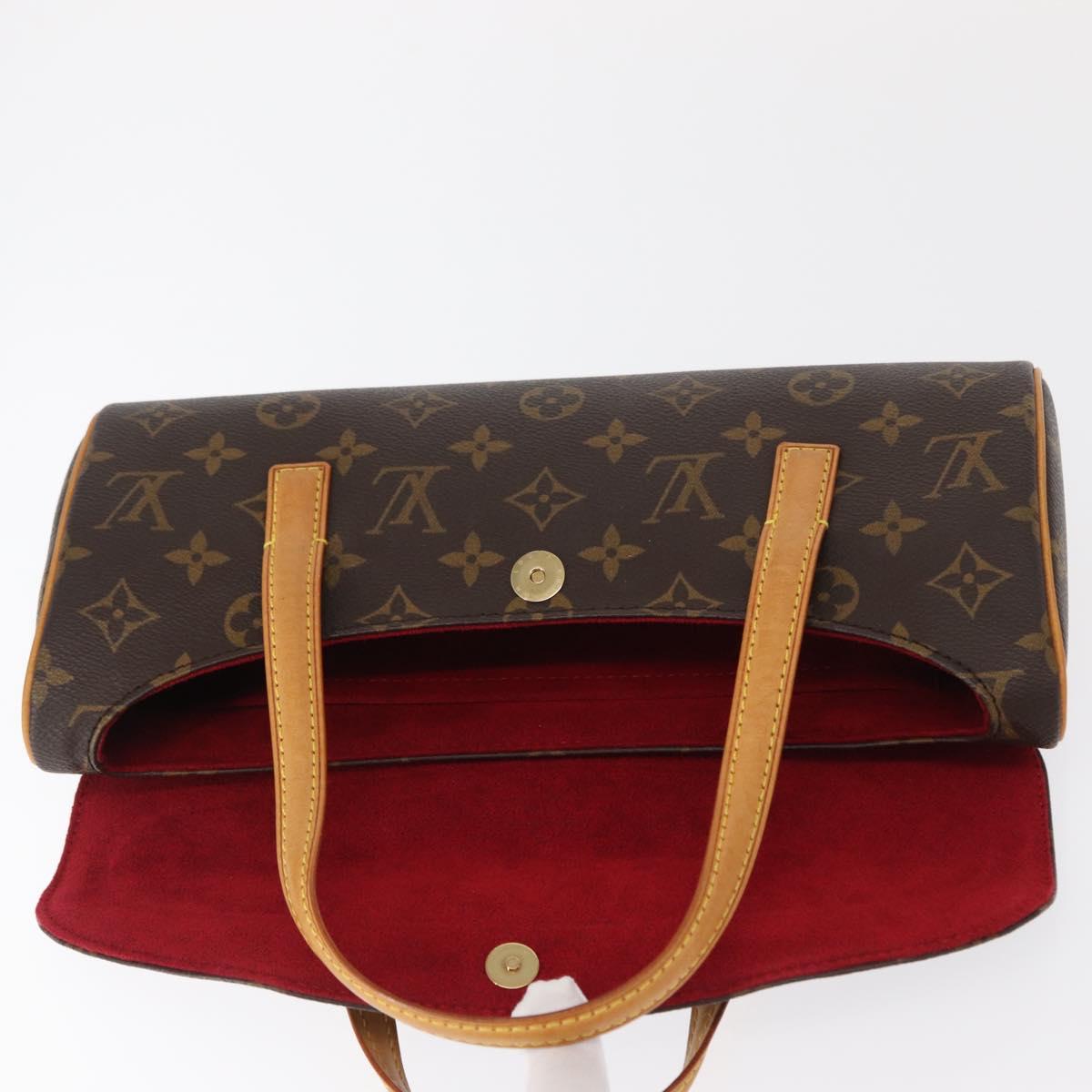 LOUIS VUITTON Monogram Sonatine Hand Bag M51902 LV Auth 156206V