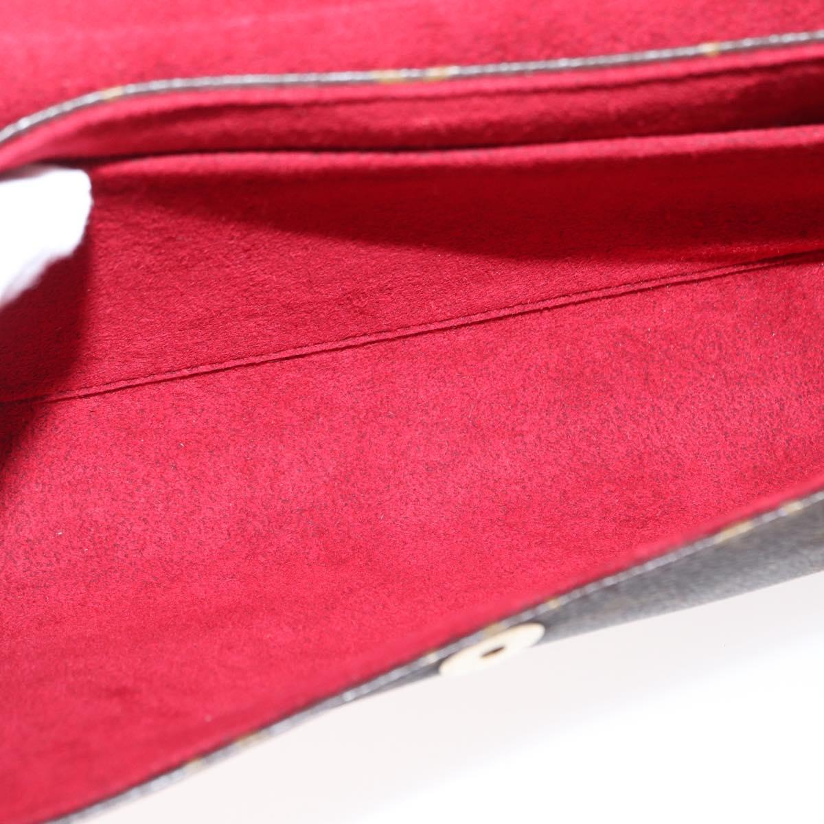 LOUIS VUITTON Monogram Sonatine Hand Bag M51902 LV Auth 156206V