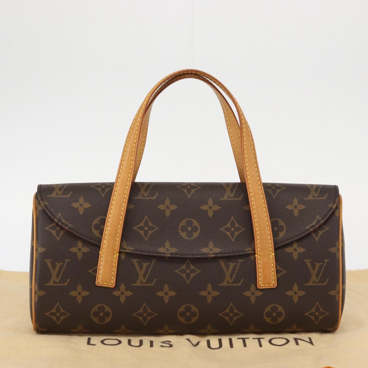 LOUIS VUITTON Monogram Sonatine Hand Bag M51902 LV Auth 156206V