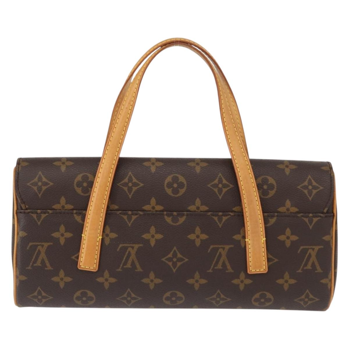 LOUIS VUITTON Monogram Sonatine Hand Bag M51902 LV Auth 156206V