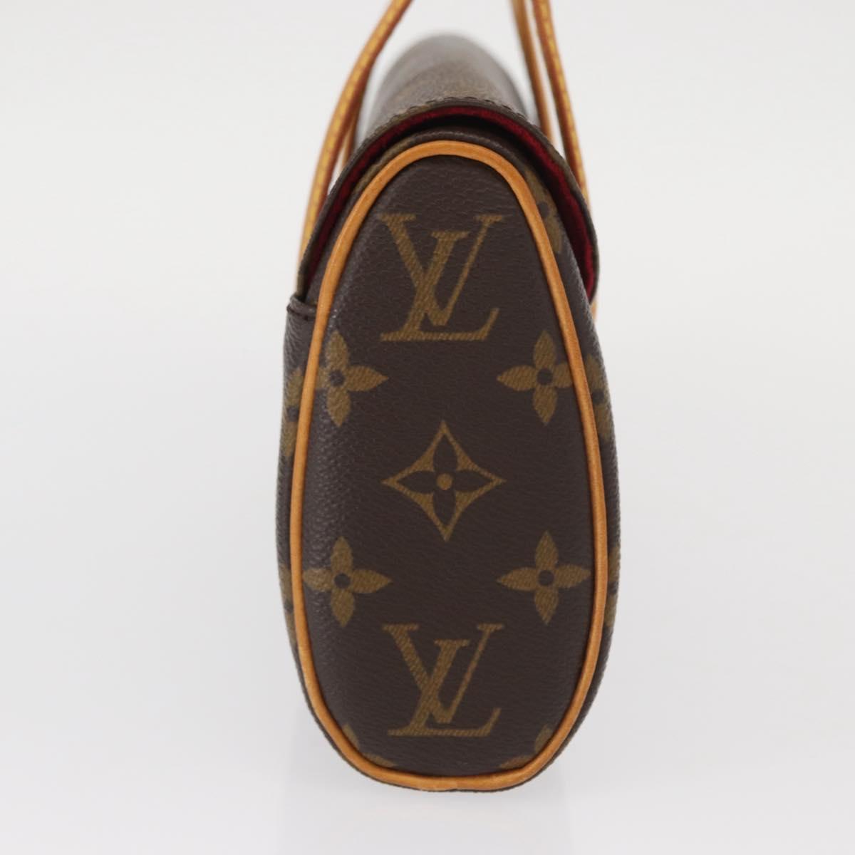 LOUIS VUITTON Monogram Sonatine Hand Bag M51902 LV Auth 156206V