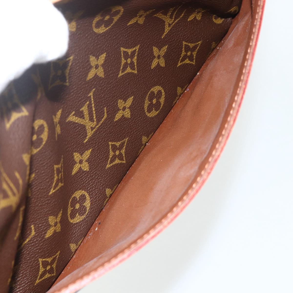 LOUIS VUITTON Monogram Compiegne 28 Clutch Bag M51845 LV Auth 156208