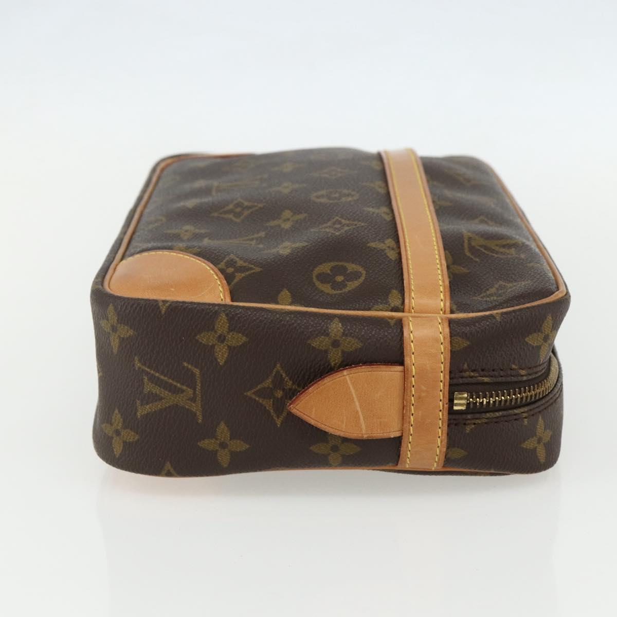 LOUIS VUITTON Monogram Compiegne 28 Clutch Bag M51845 LV Auth 156208