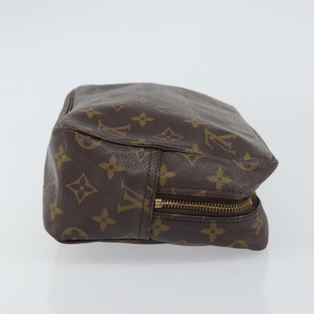 LOUIS VUITTON Monogram Trousse Toilette 28 Clutch Bag M47522 LV Auth 156209