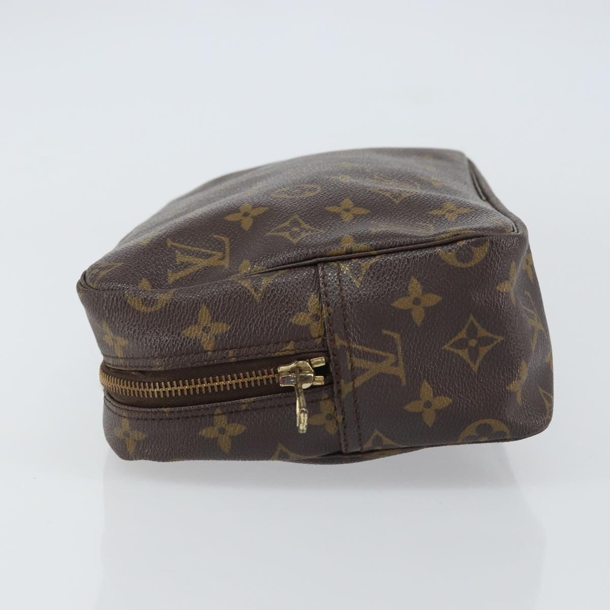 LOUIS VUITTON Monogram Trousse Toilette 28 Clutch Bag M47522 LV Auth 156209