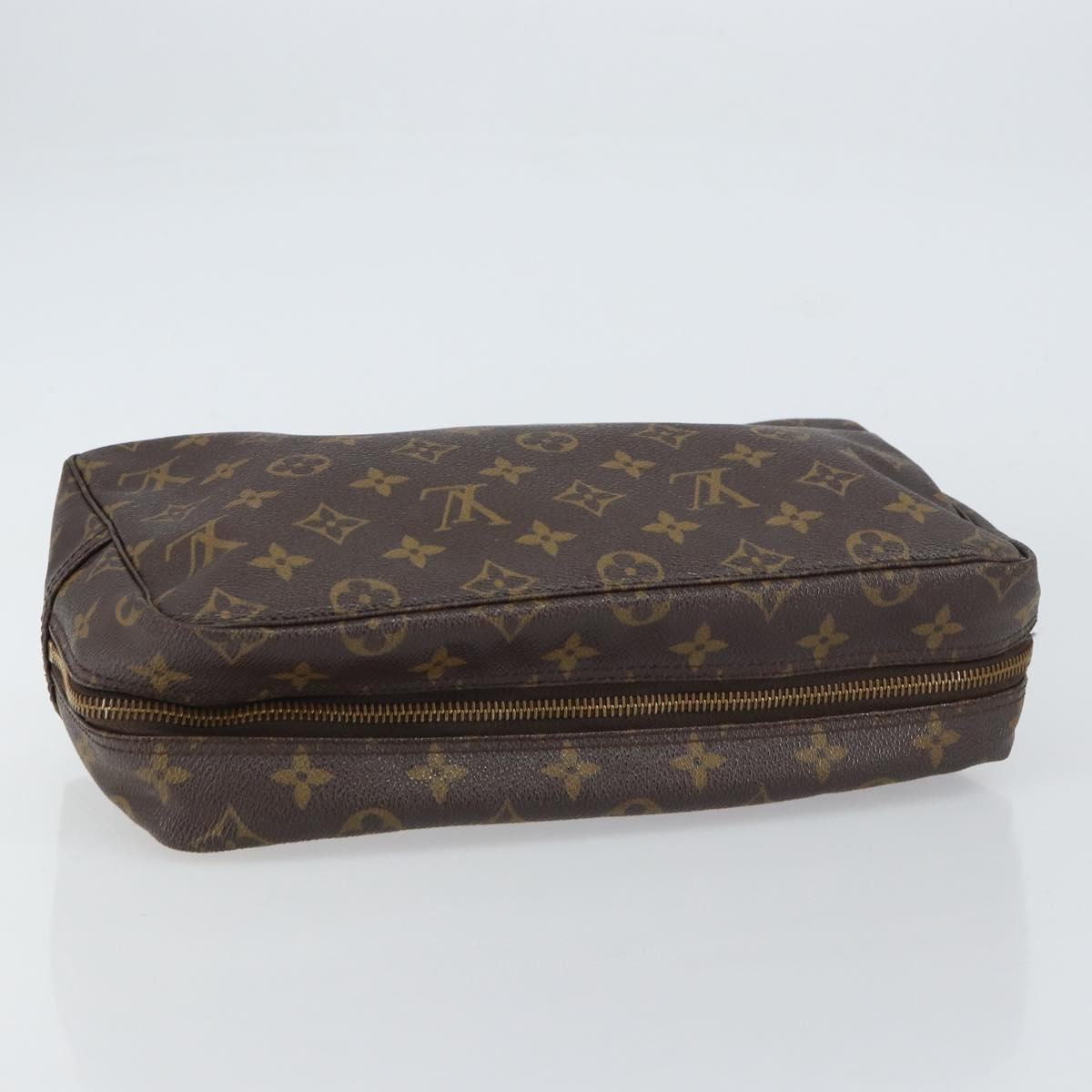 LOUIS VUITTON Monogram Trousse Toilette 28 Clutch Bag M47522 LV Auth 156209