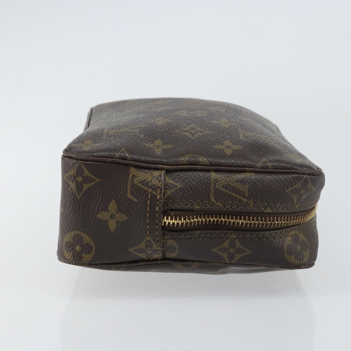 LOUIS VUITTON Monogram Trousse Toilette 23 Clutch Bag M47524 LV Auth 156211