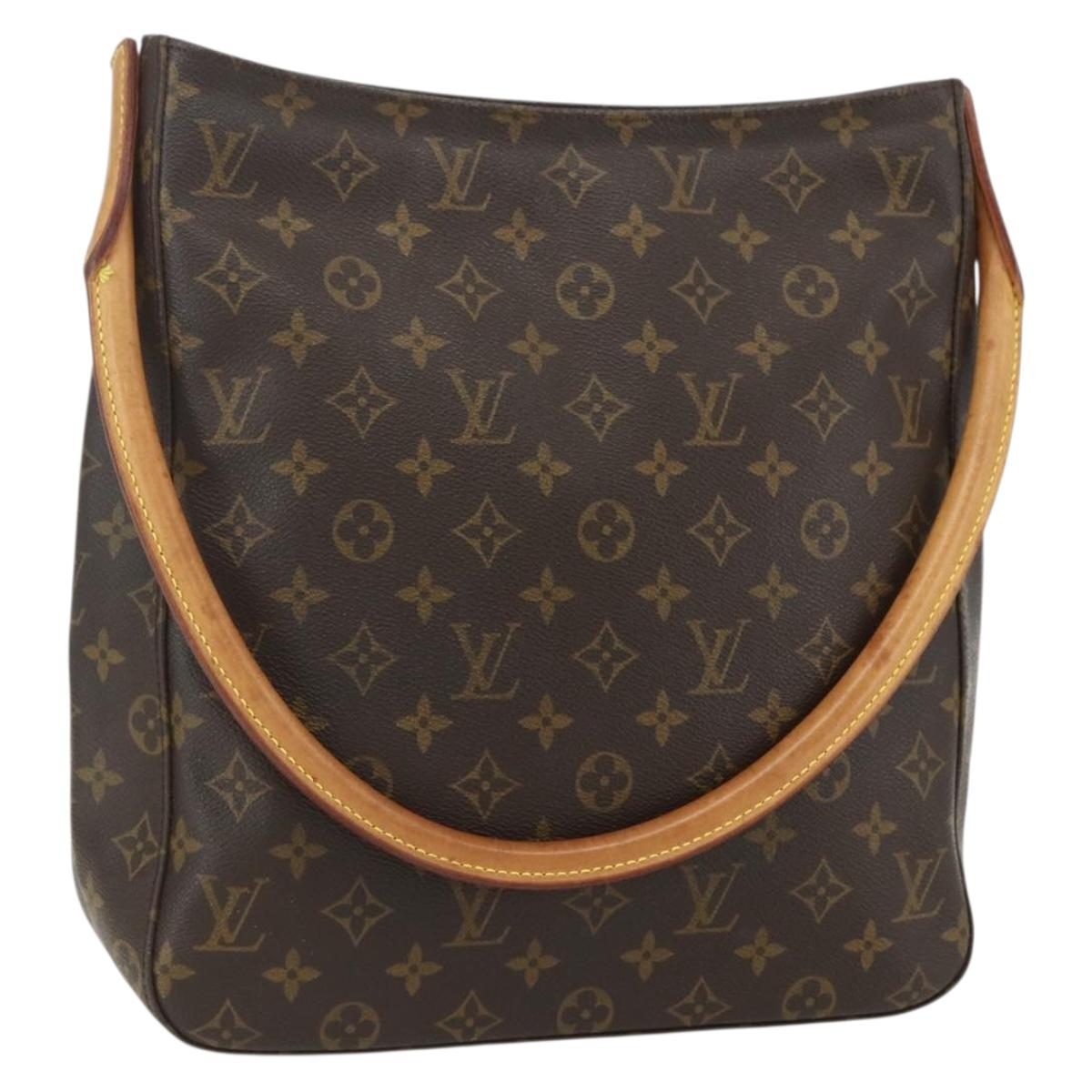 LOUIS VUITTON Monogram Looping GM Shoulder Bag M51145 LV Auth 156213