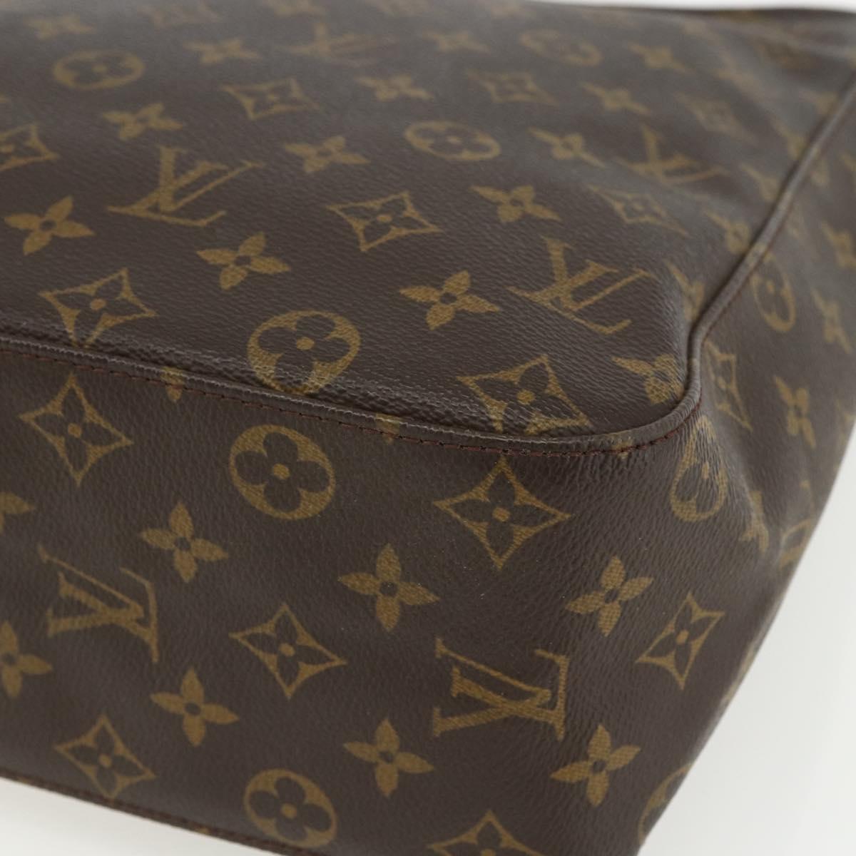 LOUIS VUITTON Monogram Looping GM Shoulder Bag M51145 LV Auth 156213