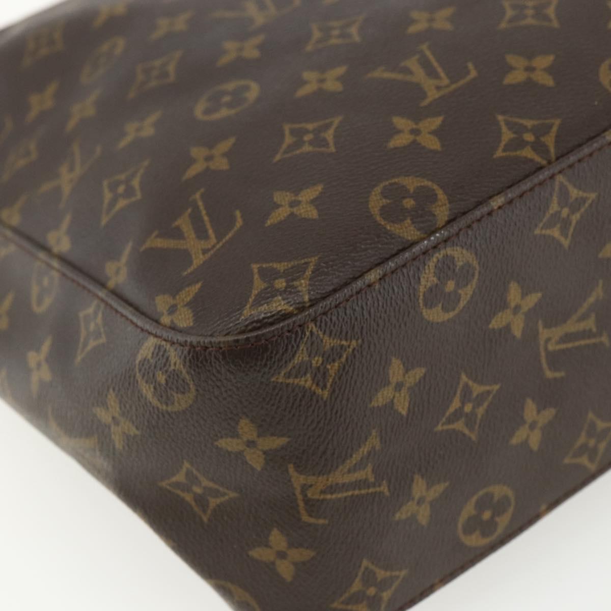 LOUIS VUITTON Monogram Looping GM Shoulder Bag M51145 LV Auth 156213