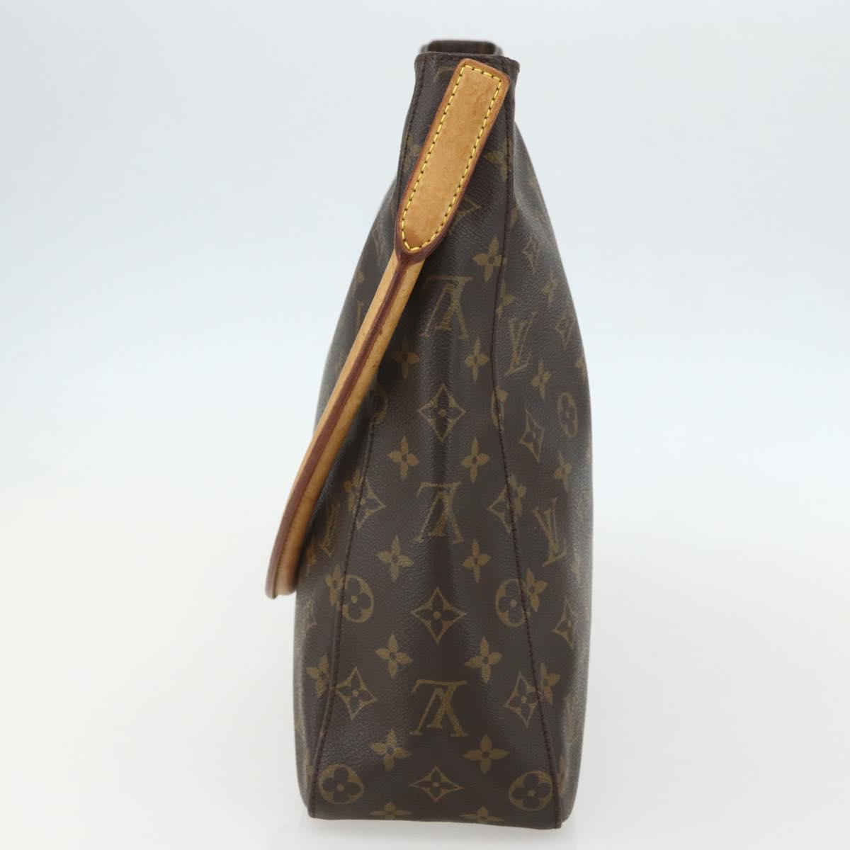 LOUIS VUITTON Monogram Looping GM Shoulder Bag M51145 LV Auth 156213
