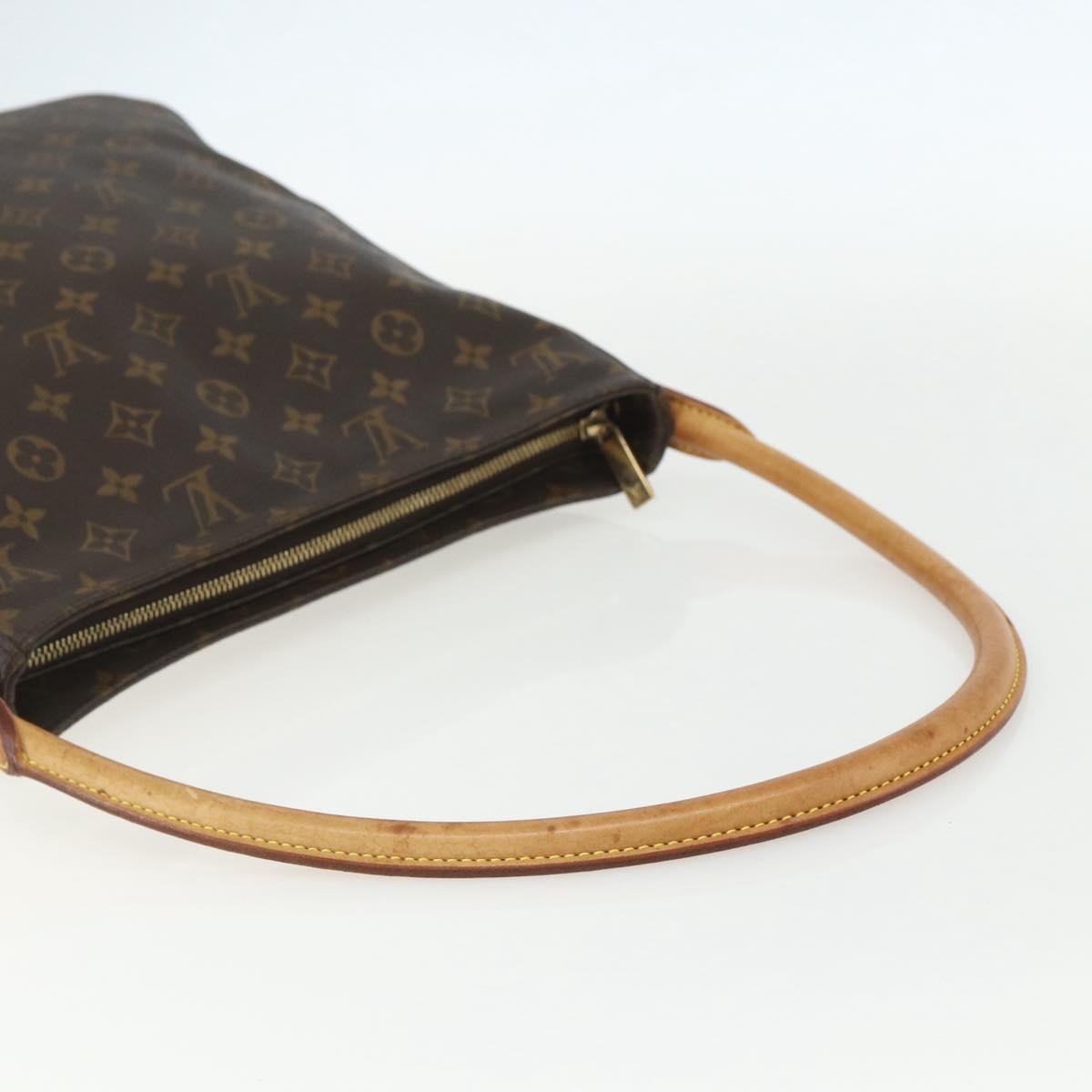 LOUIS VUITTON Monogram Looping GM Shoulder Bag M51145 LV Auth 156213