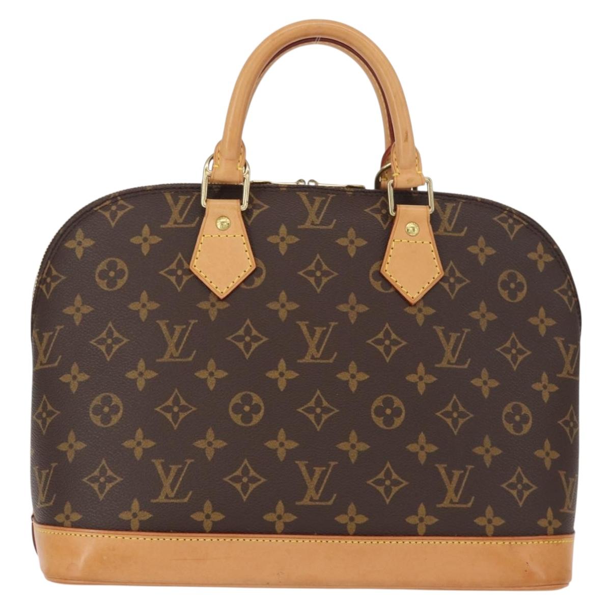 LOUIS VUITTON Monogram Alma Hand Bag M51130 LV Auth 156214V