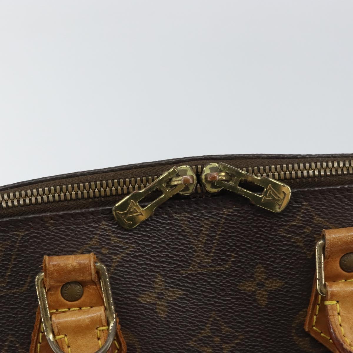 LOUIS VUITTON Monogram Alma Hand Bag M51130 LV Auth 156215