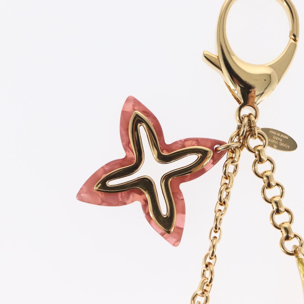 LOUIS VUITTON Bijoussac Ansolence Bag Charm Gold Tone M66884 LV Auth 156225V