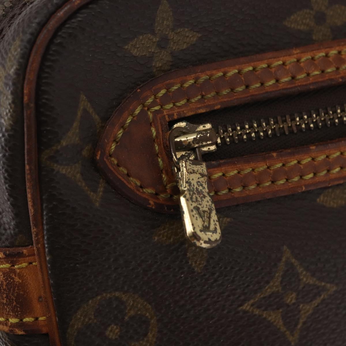 LOUIS VUITTON Monogram Marly Dragonne GM Clutch Bag M51825 LV Auth 156235